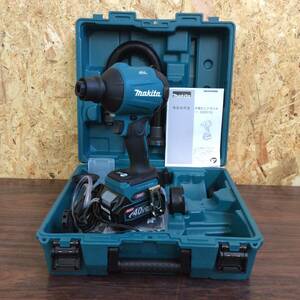 【RH-9190】未使用 makita マキタ 40V 充電式エアダスタ AS001GRD 充電器 純正 バッテリ1個セット