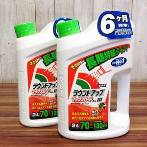 [RH-9376] unused Nissan chemistry weedkiller round up Max load ALⅢ 2L that way possible to use type 2 pcs set 