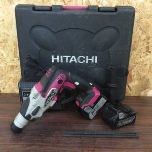 【RH-9382】中古品 HITACHI 日立工機 ヒタチ 16mm コードレスロータリハンマドリル DH18DSL 充電器 バッテリ2個セット