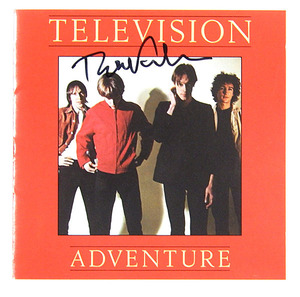 *[ Tom *va- rain |Tom Verlaine ] with autograph CD*tere Vision *TELEVISON*