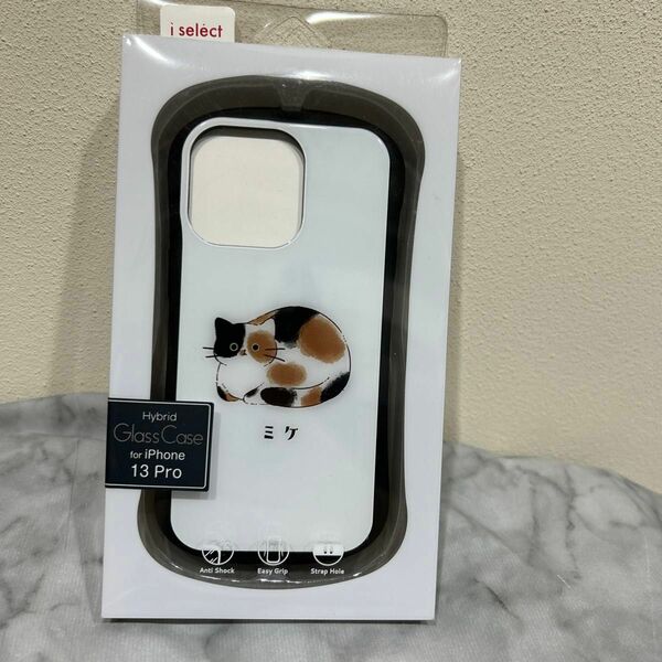 iPhone13Pro ケース　かわいいミケ猫ちゃん