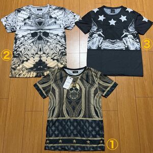 ZARA MAN グラフィックTシャツ 3枚セット(検:ジャケット ジーンズ ニット セーター カーディガン パンツ バッグ 