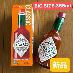 [新品]TABASCO タバスコ 355ml(検:COSTCO コストコ ソルト ソース ペッパー オイル エコバッグ 保冷バッグ