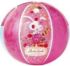  Sanrio Jewelpet beach ball 40cm air vinyl empty bi