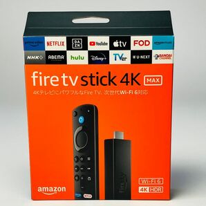 新品 Fire TV Stick 4K Max 第1世代 Alexa対応音声認識リモコン(第3世代)付属 アレクサ