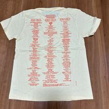 新品 summer sonic 2009 10周年記念ラインナップTシャツ サイズM 淡い黄色 linkin park nine inch nailes beyonce lady gaga b'z サマソニ_画像2