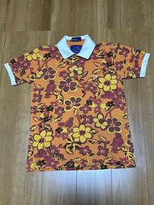 USED fred perry рубашка-поло размер M orange серия цветочный принт Fred Perry 