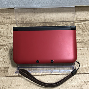 [1 jpy ~]NINTENDO 3DS LL red × black Nintendo body only [ operation verification ending ] secondhand goods 