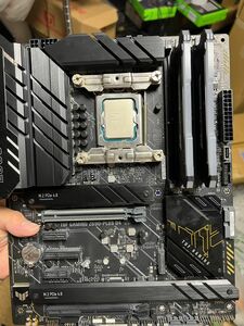 ASUS TUF マザーボード CPU メモリーセット　I7 12700KF Z690 D4 メモリー32GB