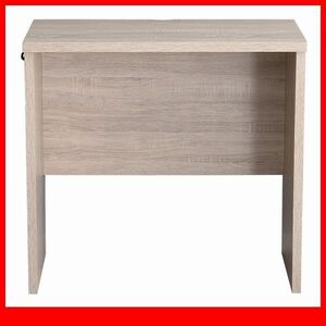  desk * new goods / simple desk 75cm width / study desk hobby housework. Works pace tere Work ./ wood grain white series / car Be oak /a1