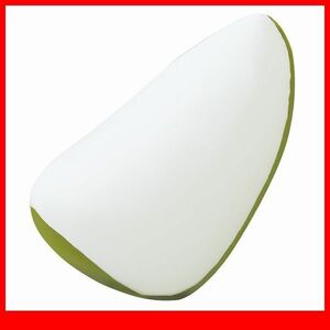  подушка * новый товар / двухцветный -. симпатичный яйцо type jumbo бисер подушка 1 человек для кресло-мешок / сделано в Японии / белой серии зеленый / специальная цена ограничение /a2