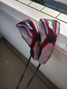 PING G20ハイブリッド2本（20°＆23°）　カーボンRシャフト