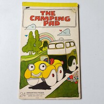 THE CAMPING PAD / U.S.A レトロ雑貨 便箋　アメリカ_画像1