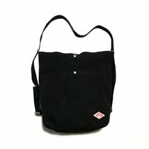 DANTON/3WAY COTTON CANVAS BAG/Shoulder Backpack/Black/ダントン/コットンキャンバスバッグ/ショルダーリュックサック/ブラック/トート_画像1