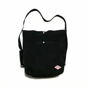 DANTON/3WAY COTTON CANVAS BAG/Shoulder Backpack/Black/ダントン/コットンキャンバスバッグ/ショルダーリュックサック/ブラック/トート