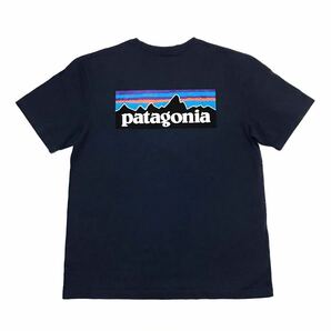 PATAGONIA/P-6 LOGO RESPONSIBILI-TEE/Short Sleeve/39174/Classic Navy/Medium/パタゴニア/P-6 ロゴ レスポンシビリ半袖Tシャツ/ネイビーの画像4