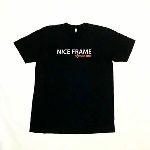 MYSTERY RANCH/Made in USA/NICE FRAME T-SHIRT/S/S Tee/American Apparel/Black/Large/ミステリーランチ/ナイスフレーム半袖Tシャツ