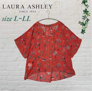 未使用品♪LAURA ASHLEY☆ローラアシュレイ＊チュニック＊ブラウス