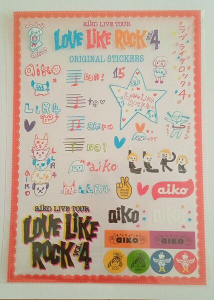 aiko ステッカー LLR4