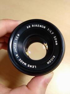 XR RIKENON 50mm F1.7 ジャンク扱