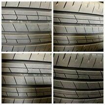 40アルファード 225/60R18 トーヨータイヤ 純正アルミホイール ４本セット 225/60-18 タイヤ9部山 バリ溝_画像4