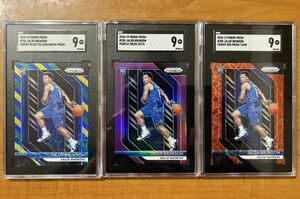 ★3枚セット 2018-19 Panini PRIZM Jalen Brunson RC Prizm #/75, #/88など SGC9 鑑定済み Playoff大活躍中