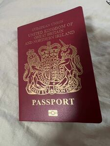 未使用　激レア　MI6 UK イギリスパスポート(映画撮影用小道具) 大英帝国旅券帳　イギリス軍