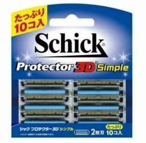 正規品 シック(Schick) プロテクター3Dシンプル替刃 ( 10コ入 ) 