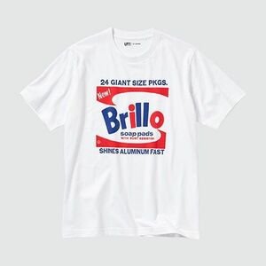 新品 ユニクロ アンディー ウォーホル Tシャツ Brillo ブリロ　Ｌサイズ