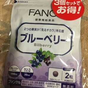 ファンケル　ブルーベリー90日分