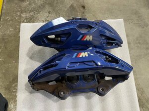 【中古】BMW X3 M40 純正ブレーキキャリパーケース　フロント左右セット