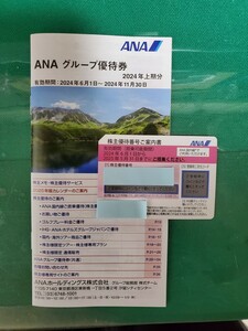 最新　ＡＮＡ　株主優待券　２０２５年５月３１日まで　１枚　＋　共通優待券冊子 １冊