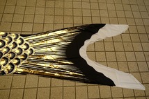 鯉のぼり 鯉幟 7m カネボウナイロン使用 京友禅鯉ゴールド 金太郎付 H400_画像8