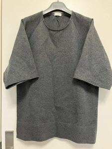 District buy Anne route cardboard knitted short sleeves cut and sewn EN ROUTE dist likto size 2(M) gray T-shirt 