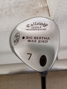 希少 Big Bertha War Bird HEAVEN WOOD (7W) ヘッドカバー付き