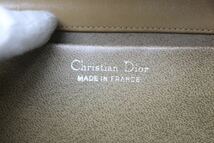 クリスチャンディオール/Christian Dior/CDロゴ金具/レザー/チェーンショルダーバッグ/ベージュ系/ヴィンテージ_画像8