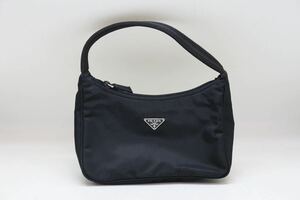  Prada /PRADA/ нейлон / аксессуары сумка / Mini ручная сумочка / черный 