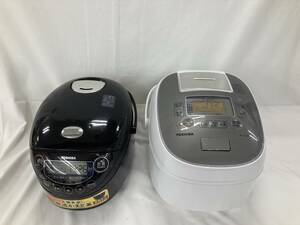 TOSHIBA IH jar rice cooker RC-6XM secondhand goods 1 pcs RC-10VRL secondhand goods 1 pcs 2 pcs. set 