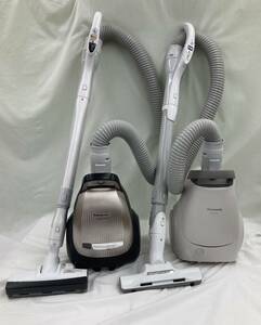 Panasonic paper pack type electric vacuum cleaner MC-PK21G-N junk MC-PJ21A-C junk 2 pcs. set 