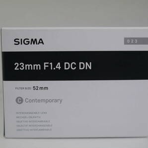 SIGMA C 23mm F1.4 DC DN ライカ用 APS-C 美品 スピード発送