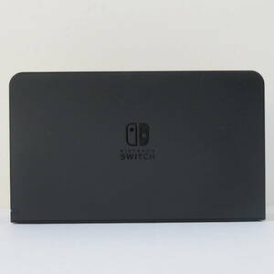 美品　Nintendo Switch ドック　有機ELに付属している新型。　黒　（ブラック）