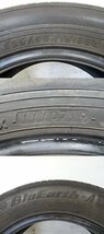 Y-406 送料無料/代引OK ランクE 中古 185/65R15 ヨコハマ BluEarth-A 2019年 7.5分山 夏タイヤ4本_画像8