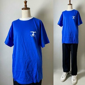 ★【希少 実物 新品 デットストック】90s位 ビンテージ フランス軍 空軍 ミリタリーTシャツ サイズ 96(L相当サイズ) トレーニング 半袖