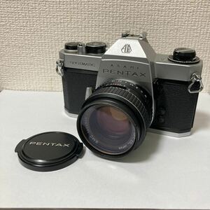 1円～□ASAHI PENTAX ペンタックス SPOTMATIC SP II SP2 一眼レフフィルムカメラ SMC TAKUMAR 1:1.8/55 レンズ 動作未確認□