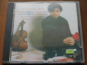 ＊1516 VANESSA MAE TCHAIKOVSKY &BEETHOVEN　VIOLIN CONCERTOS　バネッサ・メイ チャイコフスキー ベートヴェン 輸入盤