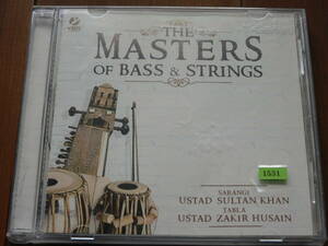 ＊1531 THE MASTERS OF BASS & STRINS USTAD SULTAN KHAN USTAD ZAKIR HUSAIN スルタン・カーン ザキール・フセイン 輸入盤