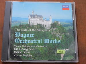 ワーグナー：序曲前奏曲集 （クラシック） ゲオルグショルティ （ｃｏｎｄ） ウィーンフィルハーモニー管弦楽団ズービンメータ