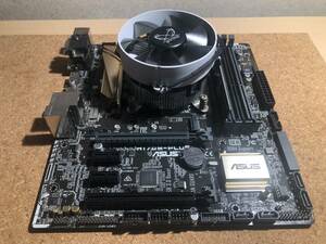 ASUS H170M-PLUS Intel Corei7 6700K&G.SKILL DDR4-2400 8GBメモリーとSCYTHE CPUクーラー付き