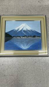 富士山　風景画 日本画 インテリア