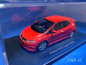 ◆◆絶版 1/43◆◆ EBBRO Honda CIVIC ホンダシビック TYPE R EURO＜2403-45＞